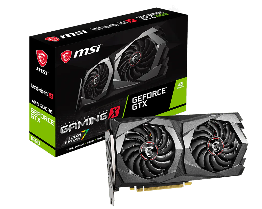 MSI GeForce GTX 1650 D6 GAMING X